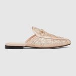 Gucci Women’s GG crystal Princetown slipper